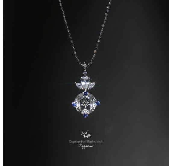 September Birthstone-Magical Light Necklace